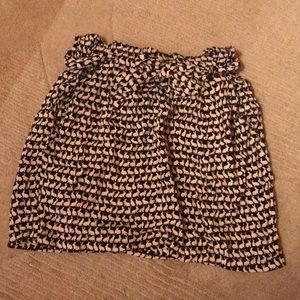 Divided Rabbit Print Skirt 🐇